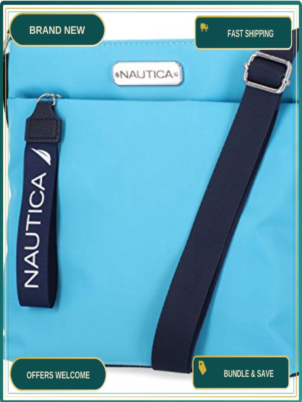 Nylon Small Crossbody Bag Adjustable Strap Travel Purse